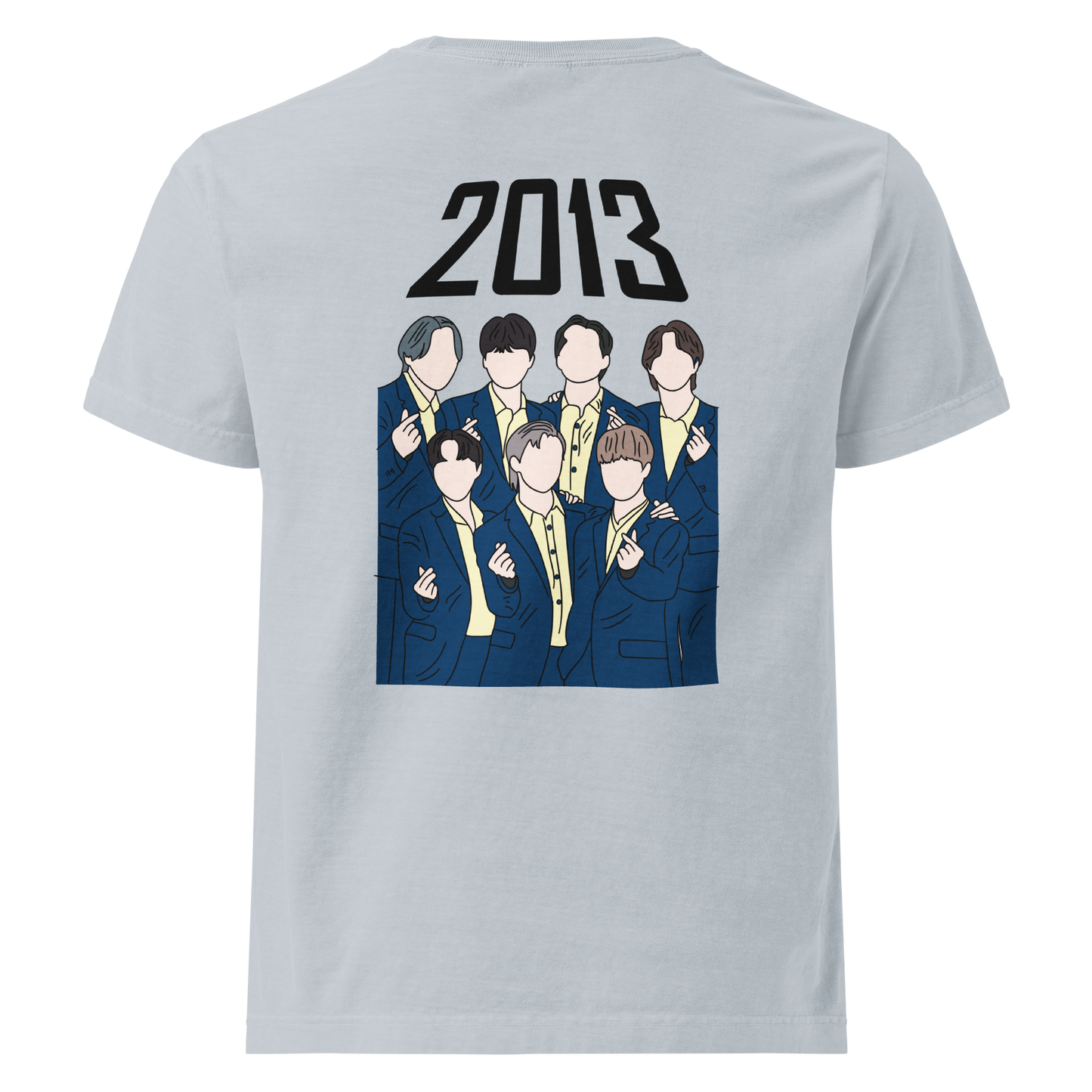 Unisex oversized t-shirt ¨For true ARMYs¨